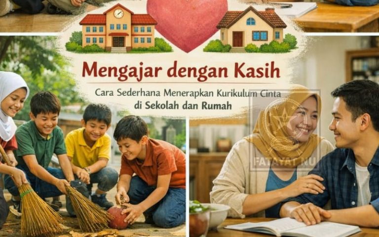 Mengajar dengan Kasih, Praktik Kurikulum Cinta Mulai Tumbuh di Sekolah dan Rumah
