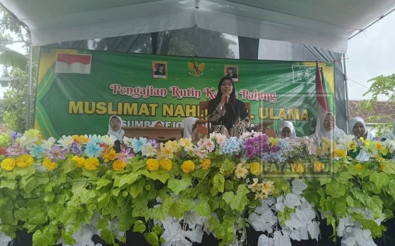 Muslimat NU Sumberejo Gelar Pengajian Kamis Pahing, Tekankan Keutamaan Shalawat dan Al-Qur’an