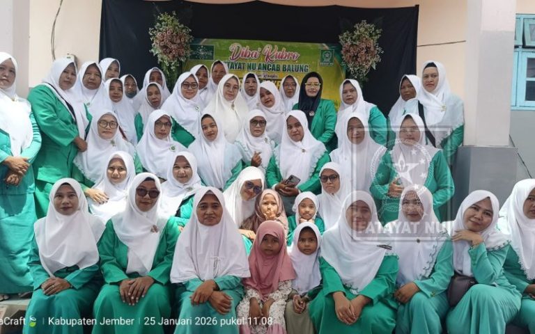 Diba’iyah Kubro Warnai Syiar Keislaman PAC Fatayat NU Balung