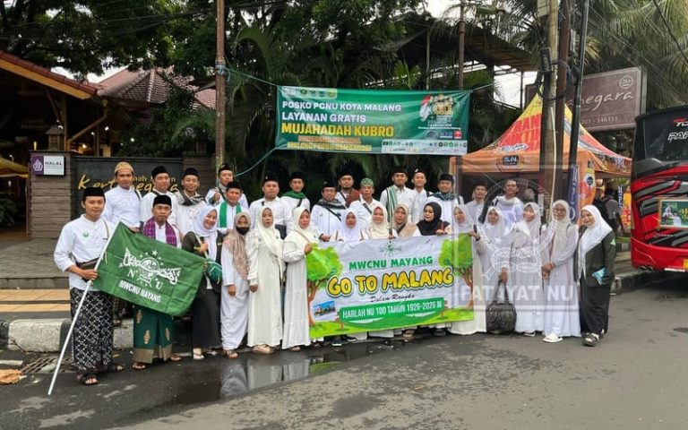 Fatayat NU Mayang dalam Harlah 100 Tahun Nahdlatul Ulama: Satu Abad Khidmah, Merajut Toleransi untuk Indonesia