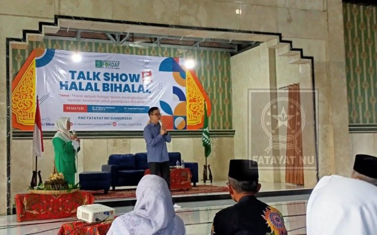 Tingkatkan Kesadaran Kesehatan Perempuan dan Anak, PC Fatayat NU Jember Gelar Talkshow dan Halal Bihalal
