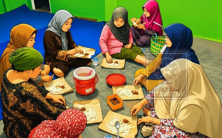 Istiqomah dalam Kebersamaan, Jamaah Yasin dan Tahlil Mushola An-Nur Hidupkan Malam Jumat Penuh Berkah